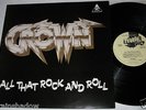 CROWN all that rock and roll LP Thunder Bolt Rec UK '84 METAL