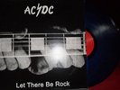 AC / DC  LET THERE BE ROCK   AUSTRALIEN COVER BLUE VINYL