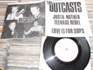 The Outcasts -Justa Nother Teenage Rebel-Good Vibrations 1978 KBD PUNK