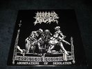 Morbid Angel Abominations of Desolation LP Satanic Records 1991 Red Vinyl