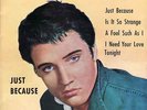 Elvis EP - Just because / RCA 9656 Diff.Cover Titel untereinander