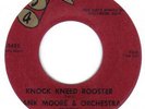 VERY RARE  BLUES R&B ROCKER      HANK MOORE     KNOCK KNEED ROOSTER     5 - 4