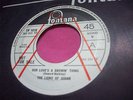 EX UK FONTANA DEMO 45 - THE LIONS OF JUDAH - OUR LOVE'S A GROWIN' THING