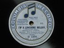 MUSICALS: MELVILLE GIDEON 'FLYING COLOURS' 1916 REVUE ORIGINAL CAST COLUMBIA 78