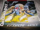 DISCHARGE - massacre divine MINT U.K PRESS LP axegrinder