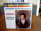 BEETHOVEN Five Piano Concertos WILHELM BACKHAUS/VPO London ffss CSA 2401 sealed
