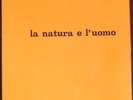 ALESSANDRONI-TOMMAS LA NATURA E L'UOMO LP LIBRARY Italian 1973 NEREIDE NMINT 