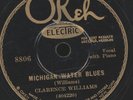 78 RPM RARE JUKEBOX JAZZ,BLUES, OKEH 8806 CLARENCE WILLIAMS / EE