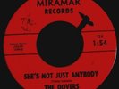 45 RPM THE DOVERS GARAGE BAND MIRAMAR 124