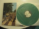 Beatles UK Abbey Road Colored Green Vinyl Wax Apple Parlophone PCS 7088 NM