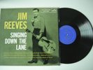 RARE Signed  Jim Reeves Singing Down the Lane vinyl lp 1956 RCA Victor