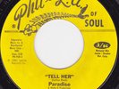 70'S SOUL 45 RPM - PARADISE on PHIL. L.A. OF SOUL RECORDS
