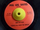 Modern Soul 45 MAD HATTERS People All Over The World Peg Leg Bates HEAR Rare