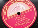 ALINE VAN BARENTZEN VELLONES FRANCIS POULENC RARE 78rpm