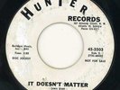 Continentals-It Doesn't Matter-Hunter Promo Doo Wop 