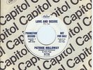 NORTHERN SOUL 45-PATRICE HOLLOWAY-LOVE AND DESIRE/ECSTACY-CAPITOL-DJ-LISTEN
