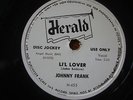 Johnny Frank (Sellers) Mickey Baker Li'l Lover Oh, Darlin' rare Herald blues 78