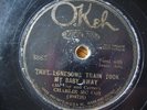 Charlie McCoy That Lonesome Train Took My Baby Away rare Okeh prewar blues 78rpm