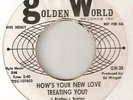 NORTHERN SOUL DEBONAIRES HOWS YOUR NEW LOVE TREATING YOU DETROIT PROMO 45 hear