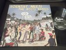SCIENTIST MEETS THE ROOTS RADICS VERY RARE REGGAE DUB LP  EX+ 