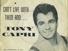 HEAR OHIO TEEN PS & 45 - Tony Capri -  Can't live with