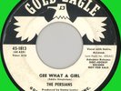 PERSIANS Gee What a Girl 45rpm Gold Eagle 1963 WLP