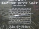 Bach Well-Tempered Clavier Vol.1 Richter 3LP Box Sealed