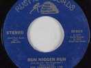 70s Soul 45 CHECKMATES LTD. Run N****r Run RUSTIC HEAR NM