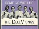DELL-VIKINGS   COME GO WITH US   DOT # 1058 RARE HARD COVER PICTURE SLEEVE +  45