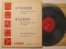 HENRI KOCH violin sonata LEKEU FRANCK lumen LD. 3-700