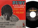 RUBY AND THE ROMANTICS every day's a holiday RARE FRENCH KAPP KEV 13.008 EP