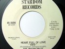 Sweet Soul 45 THE INVINCIBLES Heart Full Of Love on Stardom DJ