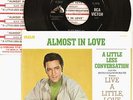 ELVIS PRESLEY . R&R 45 & Picture Sleeve . Almost In Love / Little Less . Exc 