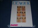 THE HUMAN LEAGUE - DARE PROMO POSTER (HEAVEN 17,SOFT CELL,KRAFTWERK, GARY NUMAN)