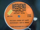 DJ Harvey Disco Edit R.V. Cock Free At Last Get A Head Weekend Records Inc RARE