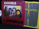 RARE 1971 WHITE LBL PROMO Window Cov   THE DOORS - LA WOMAN psych blues MORRISON