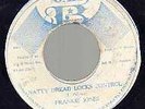 FRANKIE JONES - NATTY DREAD LOCKS CONTROL - JAH B RECORDS 45   VG-