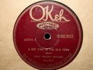Okeh 40784 Miff Mole's Molers Hot Time In Old Town Darktown Strutters' Ball 78