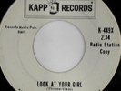 rare Soul 45 GOOGIE RENE look at your girl KAPP Hear