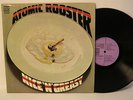 70s Prog Rock Psych ATOMIC ROOSTER nice n greasy Orginal 1973 UK Vinyl LP MINT