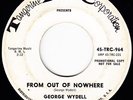 GEORGE WYDELL From Out of Nowhere SOUL R&B 45 TANGERINE 964