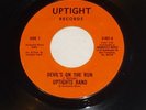 Uptights Band: Devil's on the Run/ Mirrors Don't Ever Lie   [NEW, and unplayed]