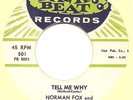 R&B - DOO-WOP - NORMAN FOX & ROB-ROYS on BACK BEAT - 