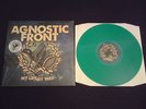 AGNOSTIC FRONT My Life My Way GREEN VINYL LP /100 biohazard hatebreed SUPER RARE