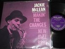 2 RARE Jackie McLean LPs on New Jazz: Makin' The Changes/Long Drink of The Blues