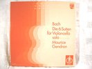 MAURICE GENDRON BACH Cello Suites PHILIPS 3lp *NM *