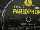 Beatles Please Please me STEREO. Very rare 3rd label variation with small 33 1/3