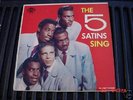 5 SATINS SING EMBER  POP ORIGINAL 1959 LP GARAGE DOO WOP NO RING ON COVER CULT