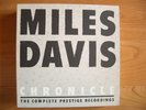 MILES DAVIS CHRONICLE COMPLETE PRESTIGE RECORDINGS 12 LP's BOX NEW  ARCHIVE
