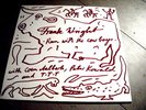 PENCK ART COVER RUN WITH THE COWBOYS / Kowald- Wright - Wollny - UNPLAYED MINT